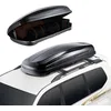 Image de VEVOR Coffre de Toit 370 L, Porte-Bagages de Toit Coque Rigide en ABS, avec Ouverture Double-Face 2 Sangles Renforcées, Aérodynamique, pour la Plupart des Barres Transversales, Voiture, SUV, Noir