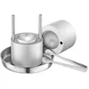Image de VEVOR Presse à Glaçons Diamant 53 mm, Moule à Glaçon Rond en Aluminium Aéronautique, Bac à Glaçons avec Bac d'Égouttage et Pince, pour Boissons Cocktails Whisky Scots Café Soirées Pyjama Bars
