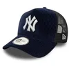 Image de New Era A-Frame Trucker Cap - Corde New York Yankees Navy