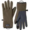 Image de Gants Retro Pile Fibres Recyclées Patagonia Marron XL