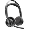 Image de Poly Voyager Focus 2 - Micro-casque - sur-oreille - Bluetooth - sans fil - Suppresseur de bruit actif - USB-C via un adaptateur Bluetooth - noir - Certifié pour Microsoft Teams, certifié Zoom en occasion ou reconditionné