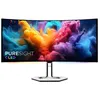 Image de Ecran PC Gaming Lenovo Legion Pro 34WD-10 34" Incurvé OLED 240 Hz UWQHD Noir corbeau en occasion ou reconditionné