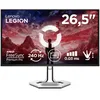 Image de Lenovo Legion Pro 27UD-10 - Écran Gaming de 26.5" avec Eyesafe (UHD, QD-OLED, 240Hz, 0.03ms GtG, 2xHDMI+DP+ USB Type-C, AMD FreeSync Premium Pro) - Réglage en Inclinaison - Noir-Blanc