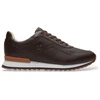 Image de Timberland pour homme. TB0A2MP3W011 Chaussures en cuir Scout Heights marron foncé (42), Plat, Lacets, Casuel