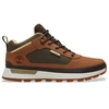 Image de Timberland pour homme. TB0A6DKNA4G1 Chaussure en cuir Field Trekker marron (42), Plat, Lacets, Casuel, De plein air