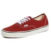 Image de Vans Baskets authentiques pour homme, Canard Toile Motif coquelicot Rouge, 8.5
