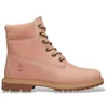 Image de Timberland pour femme. TB0A5M5NA8M1 Bottines en cuir Premium rose (37 W), Plat, Lacets, Casuel