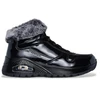 Image de Skechers pour femme. 168126 Bottines Uno Rugged Fiesty Winter noir (36), Plat, Lacets, Casuel