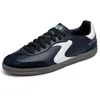 Image de Skechers Homme 254150_BKW Fashion-Sneakers, Black Duraleather Suede White Trim, 43 EU