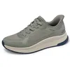 Image de Skechers Homme Hands Free Slip-ins-Bobs Sport Squad Chaos 4 Basket, Olive Mesh, 42 EU