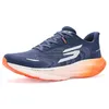 Image de Skechers Homme Aero Spark Chaussures, Bleu Marine/Orange, 44 EU