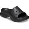Image de Crocs Sandales à plateforme Bae Slide pour femme, noir, 9