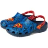 Image de Crocs Sabots classiques Superman unisexes pour adulte, multicolore, 7 Women/5 Men