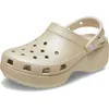 Image de Crocs Sabots Classiques à Paillettes pour Femme, Champagne, 42/43 EU