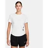 Image de Nike Tempo Swoosh Run Haut De Running À Manches Courtes Dri-Fit pour Femme, White/Black, HV2772-100, S