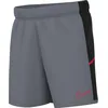 Image de Nike Academy Dri-Fit HJ3718-066 Short de Football pour Enfants Plus âgés, Gris Froid/Noir/Crimson Brillant, Taille M
