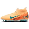 Image de Nike Jr Zoom Superfly 10 Acad Km AG Chaussure de Football, Melon Tint Neo Turq Igloo, 36.5 EU