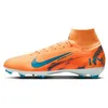 Image de Nike Homme Zm Superfly 10 Pro Km FG Chaussure de Football, Melon Tint Neo Turq Igloo, 38.5 EU