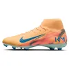 Image de Nike Zm Superfly 10 Acad Km FG/MG Chaussures de Football pour Homme, Melon Tint/Neo Turq/Igloo, Taille 42,5 EU, Melon Tint Neo Turq Igloo, 42.5 EU