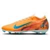 Image de Nike Zm Vapor 16 Pro Km FG Chaussures de Football pour Homme, Melon Tint/Neo Turq/Igloo, 41 EU, Melon Tint Neo Turq Igloo, 41 EU