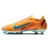 Image de Nike Zm Vapor 16 Km AG-Pro Chaussures de Football pour Homme, Melon Tint/Neo Turq/Igloo, 45,5 EU, Melon Tint Neo Turq Igloo, 45.5 EU