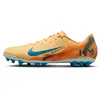 Image de NIKE Homme Zoom Vapor 16 Academy Km AG Chaussure de Football, Melon Tint Neo Turq Igloo, 42.5 EU