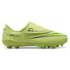 Image de NIKE Jr Vapor 16 Club MG PS (V) Chaussure de Football, Limelight Volt Hyper Crimson, 29.5 EU