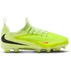 Image de Nike Jr Phantom 6 Low Acad FG/MG Chaussure de Football, Hyper Crimson Black Limelight, 34 EU