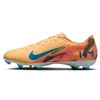 Image de Nike Zoom Vapor 16 Academy Km FG/MG Chaussures de Football pour Homme Melon Tint/Neo Turq/Igloo Taille 43 EU, Melon Tint Neo Turq Igloo, 43 EU