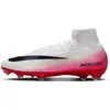 Image de Nike Homme Mercurial Superfly 10 Elite FG High-Top-fußballschuh Für Normalen Rasen Chaussure de Football, University Red Dark Obsidian, 43 EU