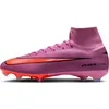 Image de Nike Homme Mercurial Superfly 10 Club High-Top-fußballschuh für Normalen Rasen Chaussure de Football, Magic Flamingo Black Total Crimson, 42.5 EU