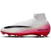 Image de Nike Homme Mercurial Superfly 10 Elite FG High-Top-fußballschuh für Normalen Rasen Chaussure de Football, University Red Dark Obsidian, 38 EU