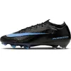 Image de Nike Homme Mercurial Vapor 16 Elite FG Low-Top Fußballschuh Chaussure de Football, Noir Ice Blue, 44.5 EU
