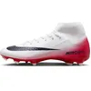 Image de Nike Homme Mercurial Superfly 10 Academy Lv8 High-Top-fußballschuh für Verschiedene Böden Chaussure de Football, University Red Dark Obsidian, 41 EU