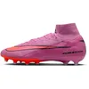 Image de Nike Homme Mercurial Superfly 10 Elite AG-Pro High-Top-fußballschuh Chaussure de Football, Magic Flamingo Total Crimson Noir, 46 EU