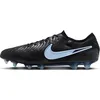 Image de Nike Tiempo Legend 10 Elite Crampons de football bas pour terrain ferme Noir/noir, noir/noir, 42 EU