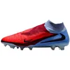 Image de Nike Homme Phantom 6 High Elite Fußballschuh für Normalen Rasen Chaussure de Football, Royal Tint Noir Bright Crimson, 45 EU