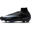 Image de Nike Homme Mercurial Superfly 10 Elite High-Top-fußballschuh für Normalen Rasen Chaussure de Football, Black Ice Blue, 43 EU