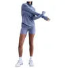 Image de Nike W NK Swift DF UV Hz Top T-Shirt, Indigo/argenté réfléchissant, XL Femmes