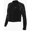 Image de Nike W NK Tempo DF Flsh Hz T-Shirt, Noir/Argent, S Femmes