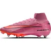 Image de Nike Homme Mercurial Superfly 10 Elite SG-Pro High-Top-fußballschuh Chaussure de Football, Magic Flamingo Black Total Crimson, 39 EU