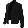 Image de Nike W NK Zenvy DF LS Top Couche pour Femme, noir/Pcg3C, S, Noir/PCG3C, S