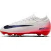 Image de Nike Jr. Mercurial Vapor 16 Pro Lv8 Low-Top-fußballschuh für Normalen Rasen (Jüngere/Ältere Kinder) Chaussure de Football, University Red Dark Obsidian, 34 EU