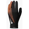 Image de Nike Academy HF0546-014 Therma-Fit Gants de Football Noir/Hyper Crimson/métallisé S