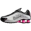 Image de Nike Shox R4 Chaussures pour femme (Noir/Pinksicle/Metallic Silver), Noir/Pinksicle/Argent métallisé, 12
