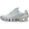 Image de Nike Baskets W Shox Tl pour femme, Platine pur/argent métallique, 8.5