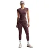Image de Nike Swift UV Rpl HR NV Short pour Femme, Tatouage, Violet Or/réfléchissant, Taille L, Tatouage/Lt Violet Ore/Reflectiv, L