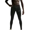 Image de Nike Legging DF Stride pour Homme, Noir/argenté réfléchissant, XL