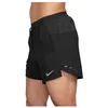 Image de Nike DF Stride 5In BF Shorts pour Homme Black/Reflective Silv XXL