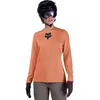 Image de Fox Long Sleeve Cycling Jersey Lady Ranger Head Coral L Sunsuit, Corail, L Mixte